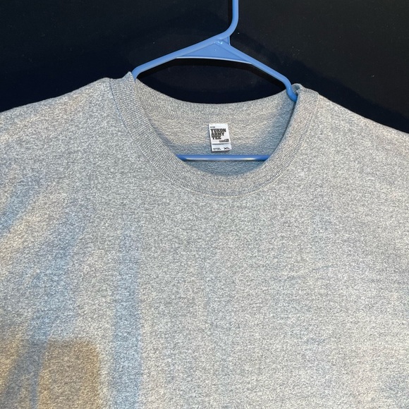 Los Angeles Apparel - Mock Twist Crew T Shirt - Yukon Army Tee XL - NEW - Picture 5 of 7